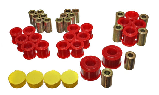 Energy Suspension 7.3116R 90-96 Nissan 300ZX Red Rear Control Arm Bushing Set