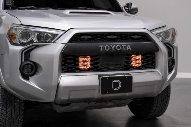 Diode Dynamics DD7544 14-23 Toyota 4Runner SS5 Stealth Grille LED 4-Pod Kit - Pro White Combo
