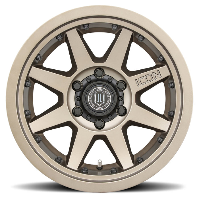 ICON 21817858347BR Rebound Pro 17x8.5 6x5.5 0mm Offset 4.75in BS 106.1mm Bore Bronze Wheel