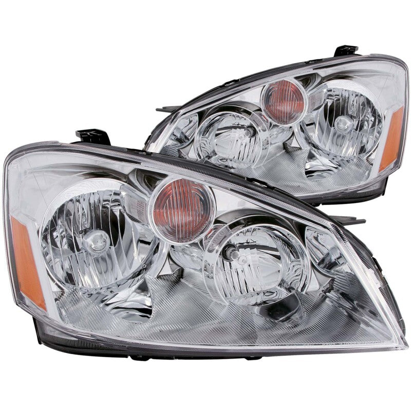 ANZO 121294 2005-2006 Nissan Altima Crystal Headlights Chrome