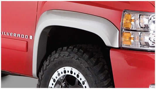 Bushwacker 40938-02 07-14 Chevy Silverado 2500 HD Fleetside Extend-A-Fender Style Flares 4pc - Black