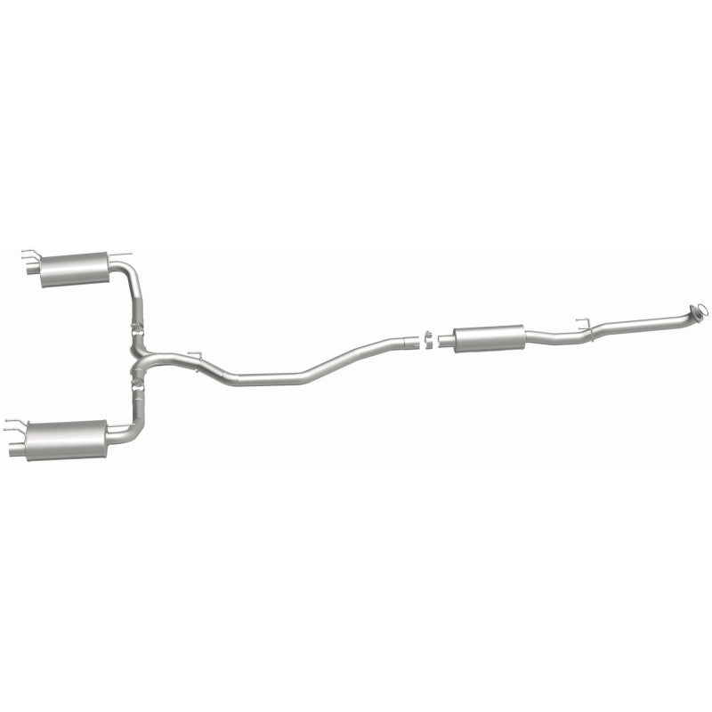 Magnaflow 19393 MagnaFlow CatBack 2018 Honda Accord L4 2.0LGAS 2.5in Dual Outlet Stainless Street Series Exhaust