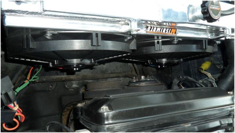 Mishimoto MMFS-AE86-83 83-87 Toyota Corolla Aluminum Fan Shroud Kit
