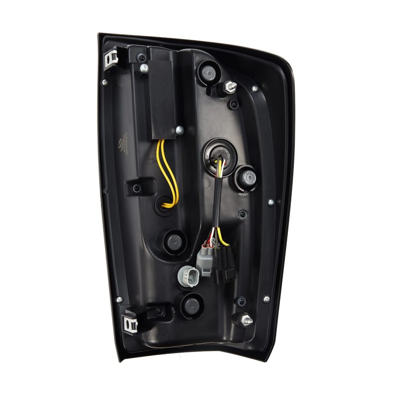 AlphaRex 680080 16-21 Toyota Tacoma LUXX LED Taillights Alpha Blk w/Activ Light/Seq Signal