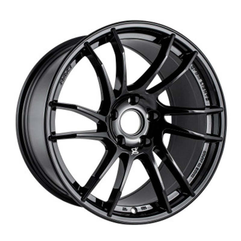 Gram Lights WGJRX38EGX 57XR 18x9.5 +38 5-114.3 Glossy Black Wheel (Minimum Order Qty 20)