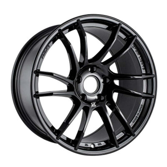 Gram Lights WGJRX38EGX 57XR 18x9.5 +38 5-114.3 Glossy Black Wheel (Minimum Order Qty 20)