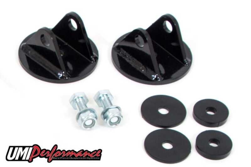 UMI Performance 2048 93-02 GM F-Body Competition Upper Front Shock Mounts