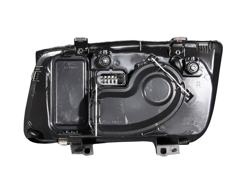 ANZO 121169 1999-2005 Volkswagen Jetta Crystal Headlights Black w/o Bulbs