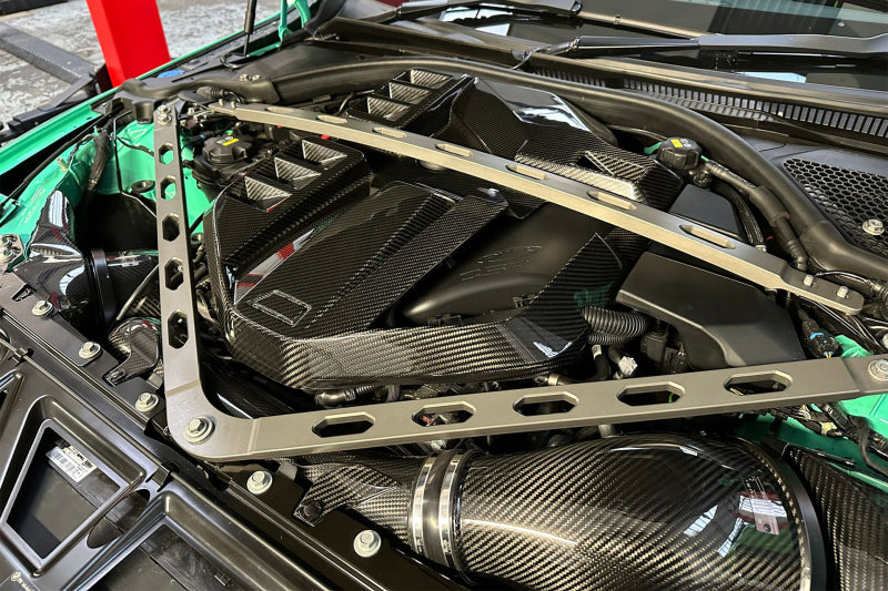 CSF 8233B BMW M2/M3/M4 S58 Comp & Non-Comp (G8X) Charge-Air Cooler Manifold - Thermal Dispersion Black