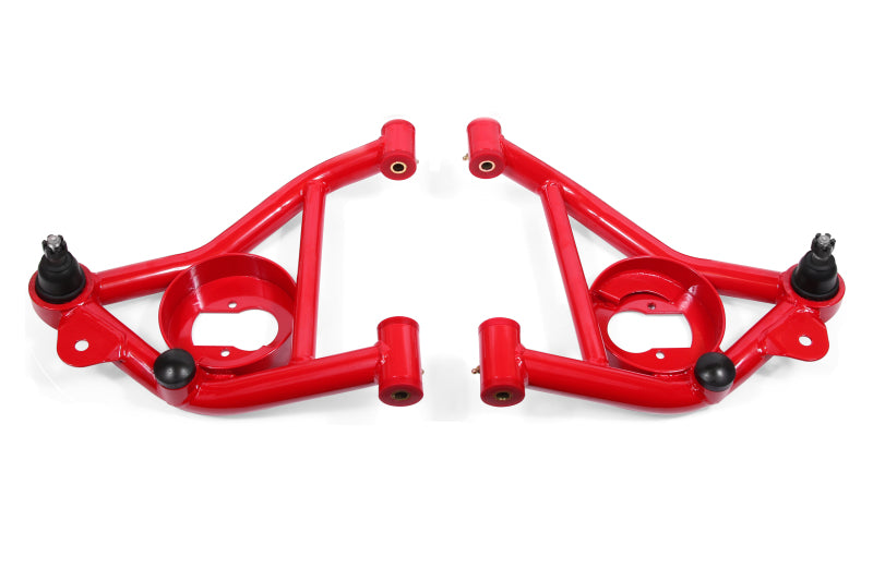 BMR Suspension AA011R BMR 78-87 G-Body Non-Adj. Lower A-Arms (Polyurethane) - Red