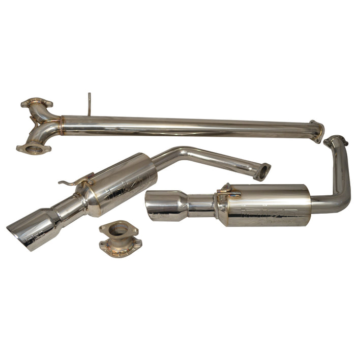 Injen SES1330 2011-14 Hyundai Sonata/Kia Optima 2.0L - 3inch Cat Back w/ Dual 60mm Mufflers