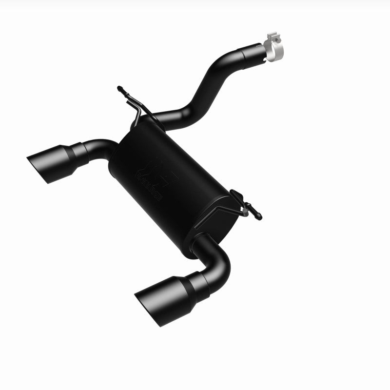 Magnaflow 19388 MagnaFlow 2018+ Jeep Wrangler 3.6L Dual Black Tip Axle-Back Exhaust