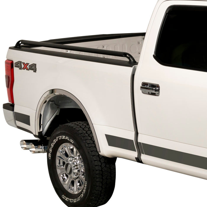 Putco 88855 19-20 Chevy Silv LD / GMC Sierra LD - 1500 5.5ft Bed Locker Side Rails - Black Powder Coated