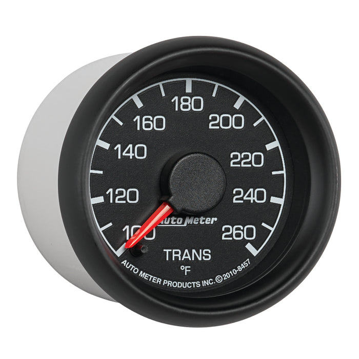 AutoMeter 8457 Autometer Factory Match Ford 52.4mm Full Sweep Electronic 100-260 Deg F Transmission Temp Gauge