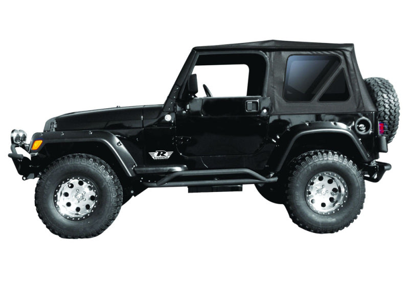 Rampage 68335 1997-2006 Jeep Wrangler(TJ) Complete Top - Black Diamond