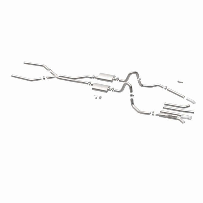 Magnaflow Perf Exhaust MAG15893 64-67 GM A Body 2.5in Dual Exhaust System