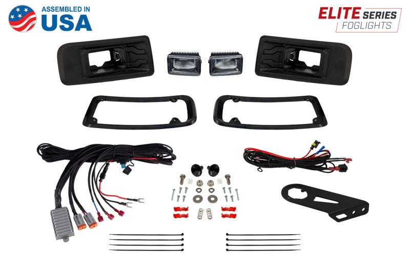 Diode Dynamics DD7768 2022+ Ford Maverick Elite Series Add-On LED Fog Light Kit Cool White