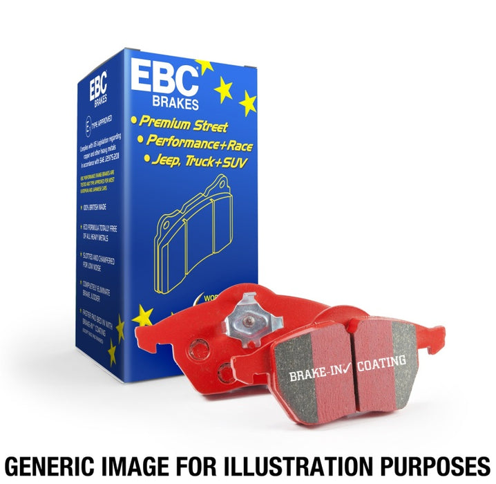 EBC DP33047C 15+ Ford Edge 2.0 Turbo FWD Redstuff Rear Brake Pads