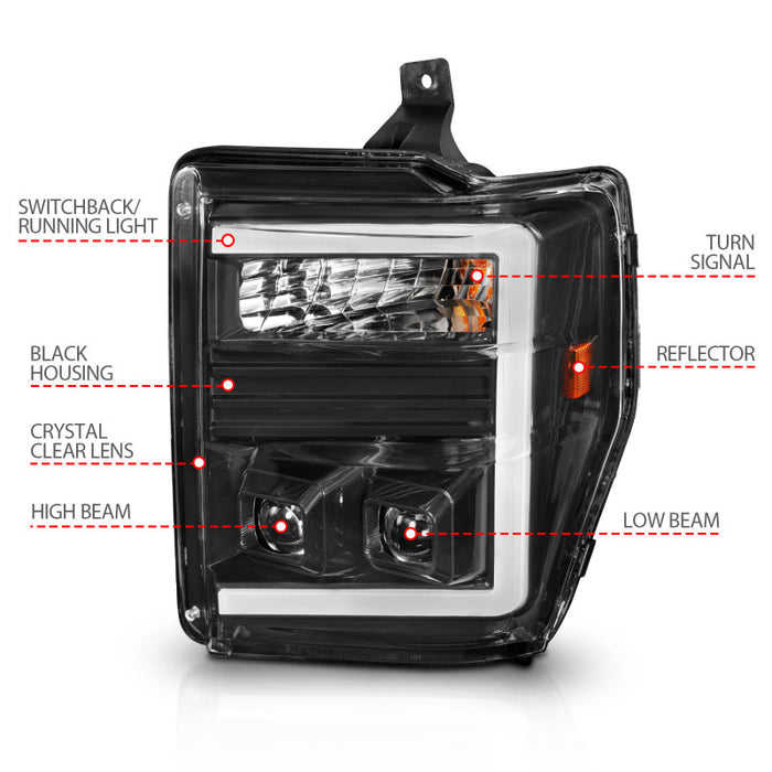 ANZO 111586 ANZ LED/Projector Headlights