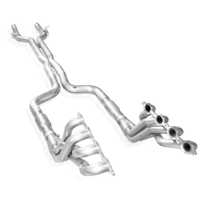 Stainless Works CA16HCAT 2016-18 Camaro SS Headers 2in Primaries 3in High-Flow Cats X-Pipe AFM Delete