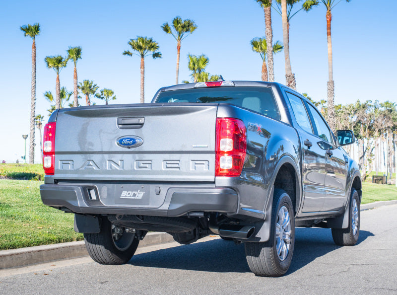 Borla 140788BC 2019 Ford Ranger XL/XLT/Lariat 2.3L 2/4WD WB S-Type Catback Exhaust w/ Blk Chrome Tip