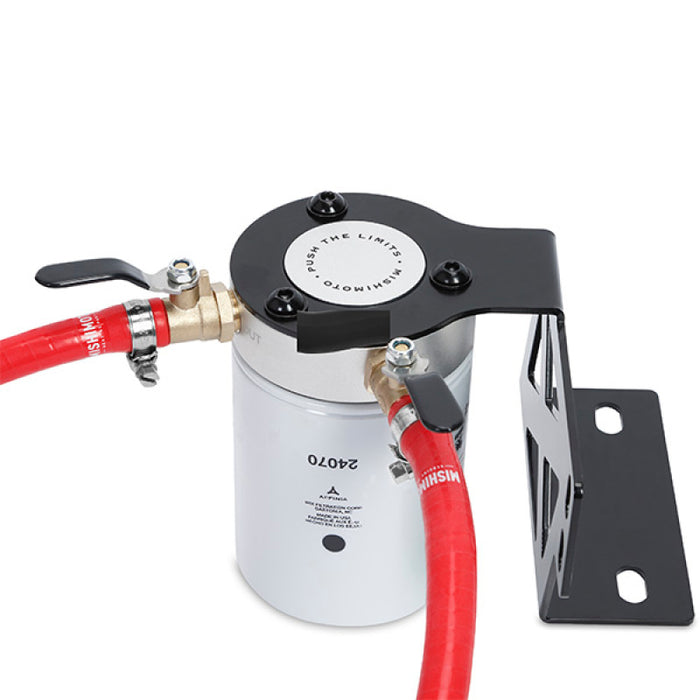 Mishimoto MMCFK-F2D-08RD 08-10 Ford 6.4L Powerstroke Coolant Filtration Kit - Red