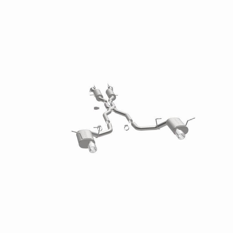 Magnaflow 15068 MagnaFlow 11-12 Dodge Durango V8 5.7L Dual Split Rear Exit Stainless Cat Back Performance Exhaust