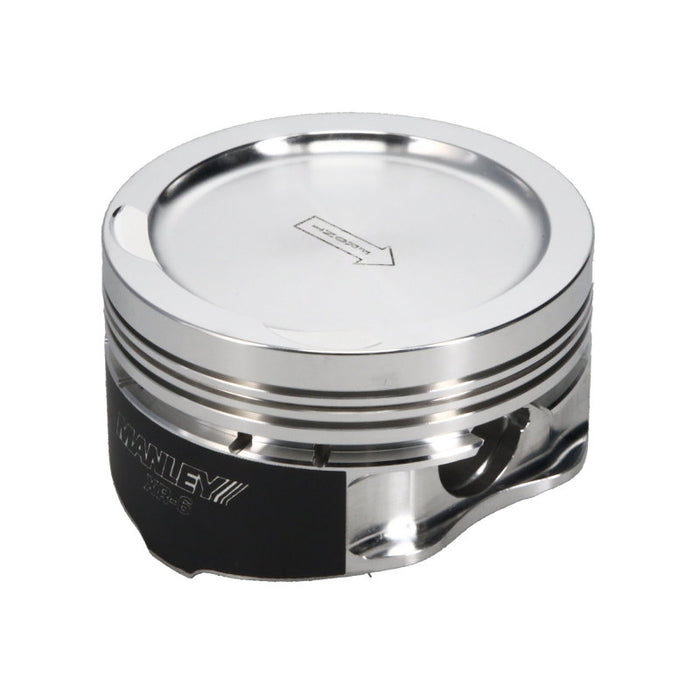 Manley Performance 638010C-4 Manley Nissan (SR20DE/DET) 87mm +1.0mm Oversized Bore 8.5:1 Dish Piston Set with Ring