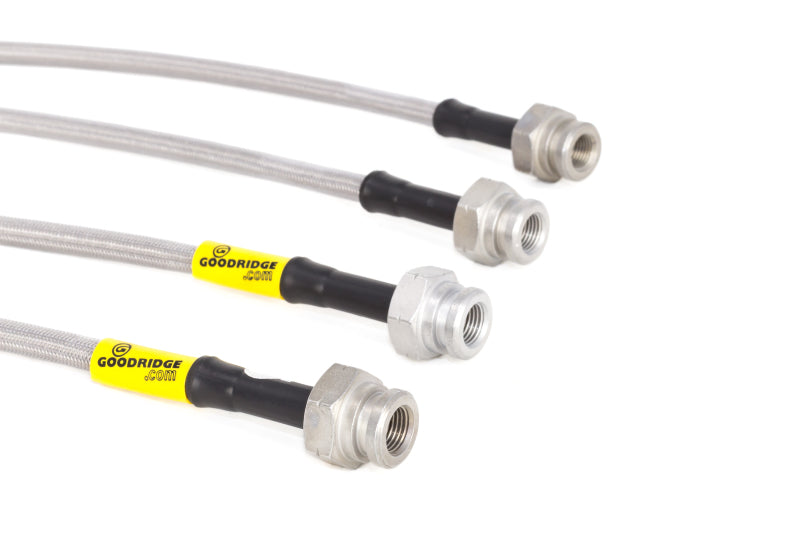Goodridge 20114 09-14 Honda Fit (Non-EV Models) Stainless Steel Brake Line Kit
