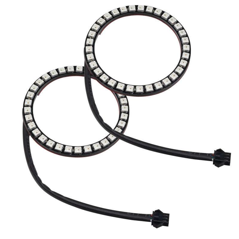 ORACLE Lighting 1335-332 Oracle 15-17 Ford Mustang V6/GT/Shelby Dynamic DRL w/ Halo Kit - ColorSHIFT - Dynamic