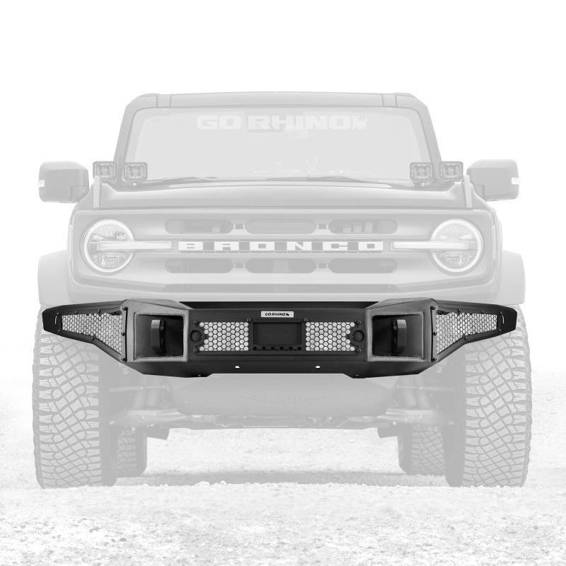 Go Rhino 331400T 21-24 Ford Bronco (2 and 4 Door) Rockline Full Width Bumper