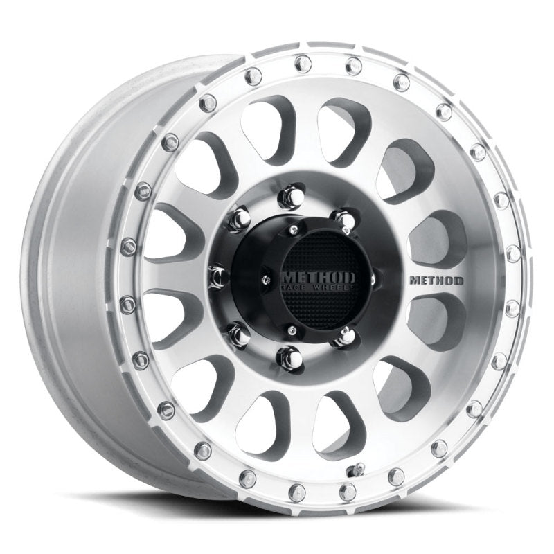 Method Wheels MR31578580300 Method MR315 17x8.5 0mm Offset 8x6.5 130.81mm CB Machined/Clear Coat Wheel