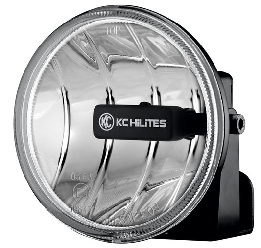 KC HiLiTES 493 4in. Gravity G4 LED Light 10w SAE/ECE Clear Fog Beam (Pair Pack System)