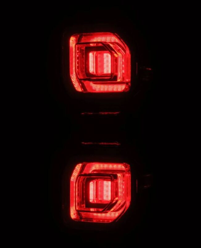 AlphaRex 659020 21-24 Ford Bronco NOVA LED Tail Lights - Alpha-Black