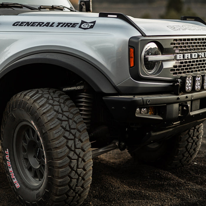 Camburg CAM-110214-GRY Ford Bronco 21-23 KINETIK V2 Performance Billet Uniball Upper Arms