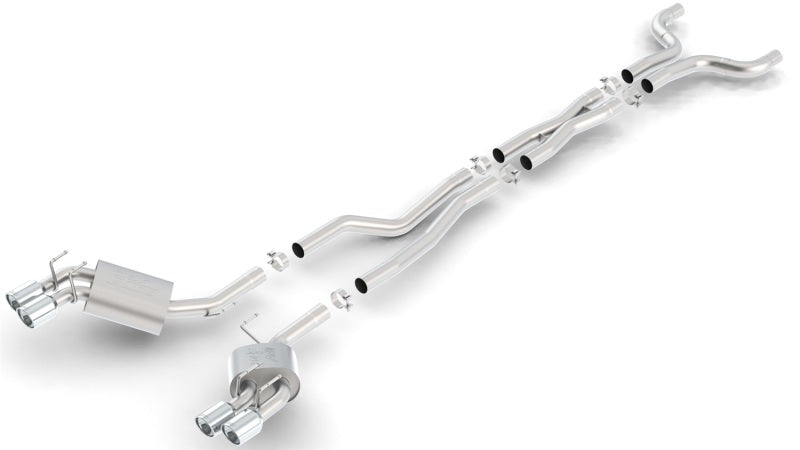 Borla 140495 12-14 Chevrolet Camaro ZL1 Coupe 6.2L 8cyl AT/MT 6spd RWD Aggressive ATAK Catback Exhaust
