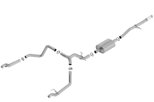Borla 140769 2019 Chevy Silverado 1500 5.3L V8 CC SB 147.4in WB S-Type Cat-Back (Use Fact Fascia Tips)