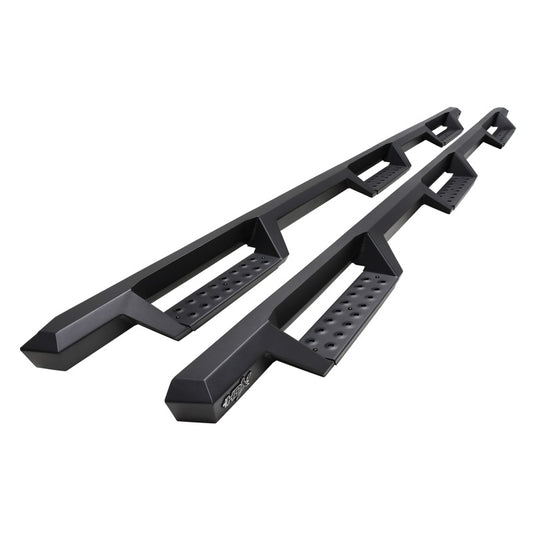 Westin 56-534345 /HDX 19-20 RAM 2500/3500 Crew Cab (8ft Bed) Drop Wheel to Wheel Nerf Step Bars - Txt Black
