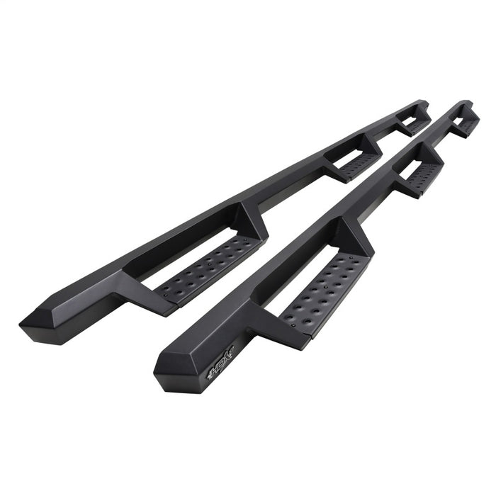 Westin 56-534345 /HDX 19-20 RAM 2500/3500 Crew Cab (8ft Bed) Drop Wheel to Wheel Nerf Step Bars - Txt Black