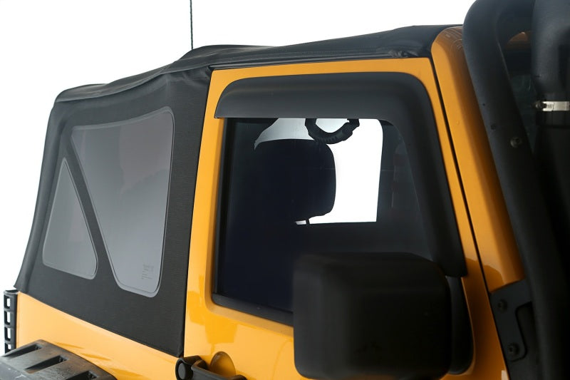Rugged Ridge 13737.01 Sailcloth Soft Top Black Diamond 10-18 2-Door JK