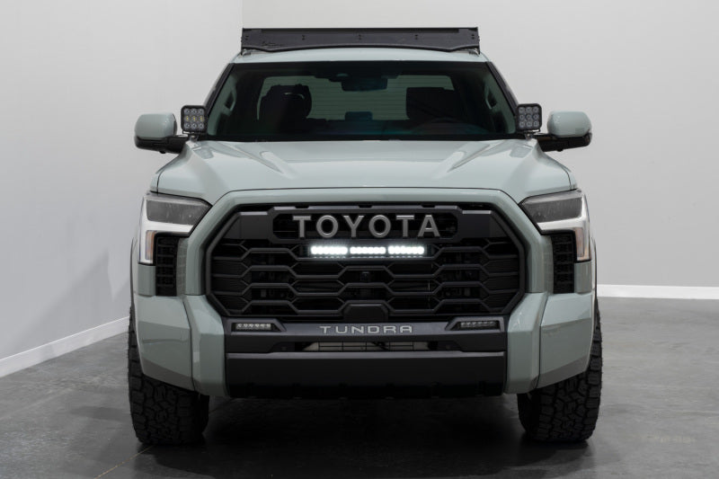 Diode Dynamics DD7416 2022+ Toyota Tundra TRD Pro Grille Light Bar Kit - Amber Combo