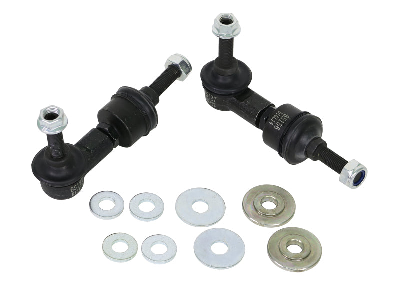 Whiteline KLC109 89-98 Nissan 240SX S13 & S14 Rear Swaybar link kit-adjustable ball end links