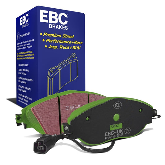 EBC DP22127 12+ Volkswagen CC 3.6 Greenstuff Front Brake Pads