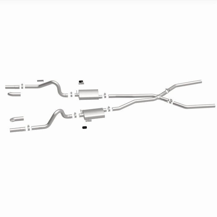 Magnaflow Perf Exhaust MAG15816 67-70 Mustang V8 Dual Exhaust Kit
