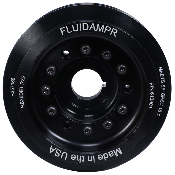 Fluidampr 610901 Nissan RB26DET Phase-1 BNR32 GT-R Steel Internally Balanced Damper
