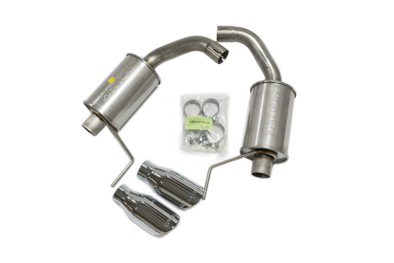 Roush 421837 2015-2024 Ford Mustang 3.7L/2.3L V6/I4 Exhaust Kit w/ Round Tips