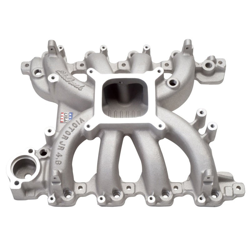 Edelbrock 28385 Victor Jr Ford EFI for 4 6L Engines Manifold Only