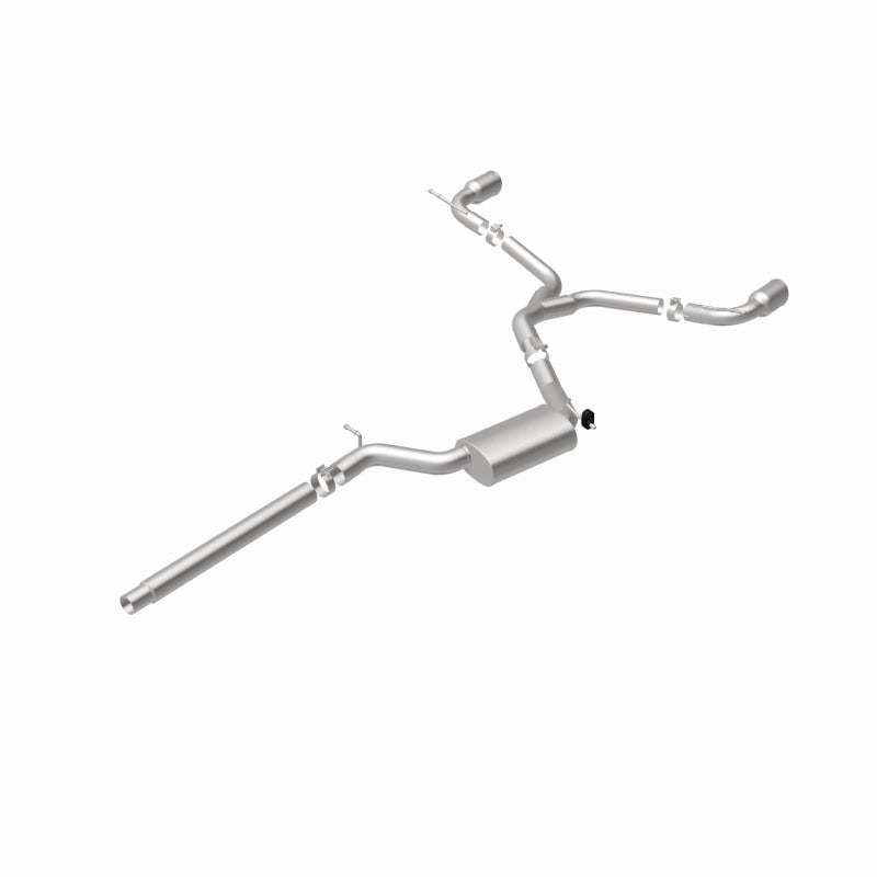 Magnaflow 15357 MagnaFlow SYS C/B Dual Split Rear Exit 4in Polished Tips 2015 VW GTI 2.0L Turbo