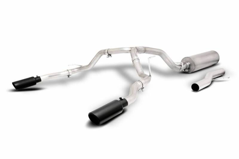 Gibson 65717B 21-23 GMC Yukon/Chevrolet Tahoe 5.3L 2/4wd Black Elite Cat-Back Exhuast -Stainless