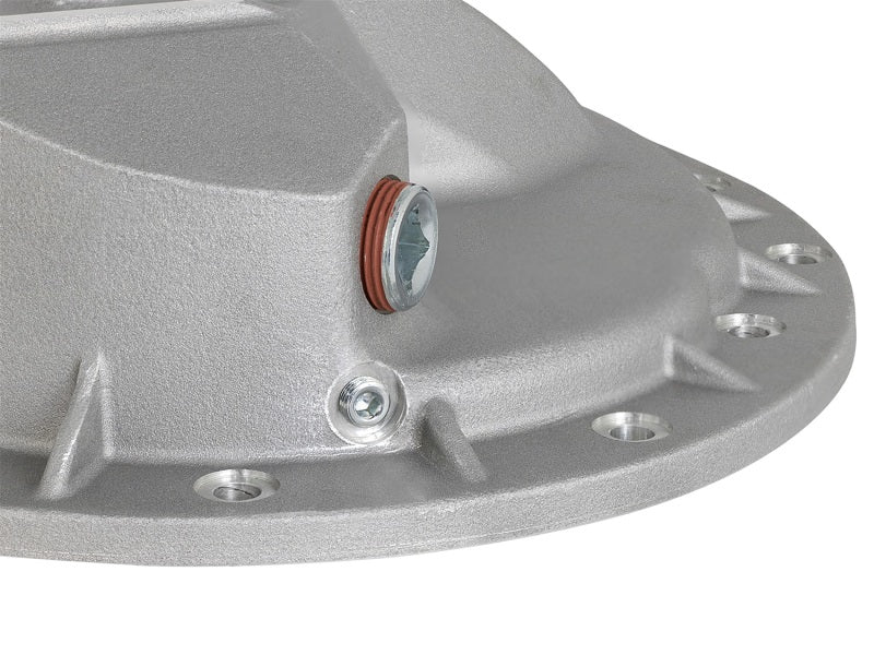 aFe 46-70040 afe Front Differential Cover (Raw; Street Series); Dodge Diesel Trucks 03-12 L6-5.9/6.7L (td)
